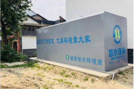 長(zhǎng)沙市開福區(qū)白霞撇洪渠黑臭水體治理項(xiàng)目 日處理水量60噸
